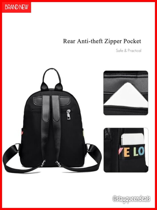 Water-Resistant Lightweight Daypack Backpack for Travel Work College main image 4